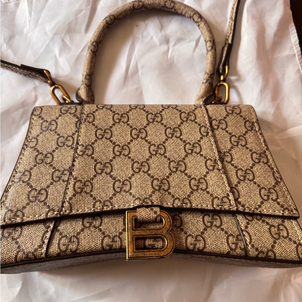 Balenciaga vs Gucci Small Hourglass bag